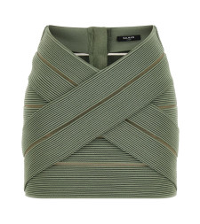 [Balmain] Mini skirt SS26 GF0LBB48KJ757EU