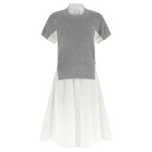 [Sacai] Short sleeve dress SS26 SCW331378