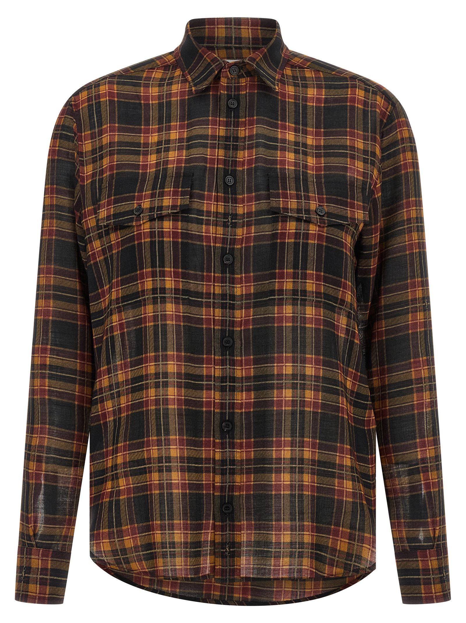 [Saint Laurent] Shirts Long Sleeve FW25 838891Y26ZA6703