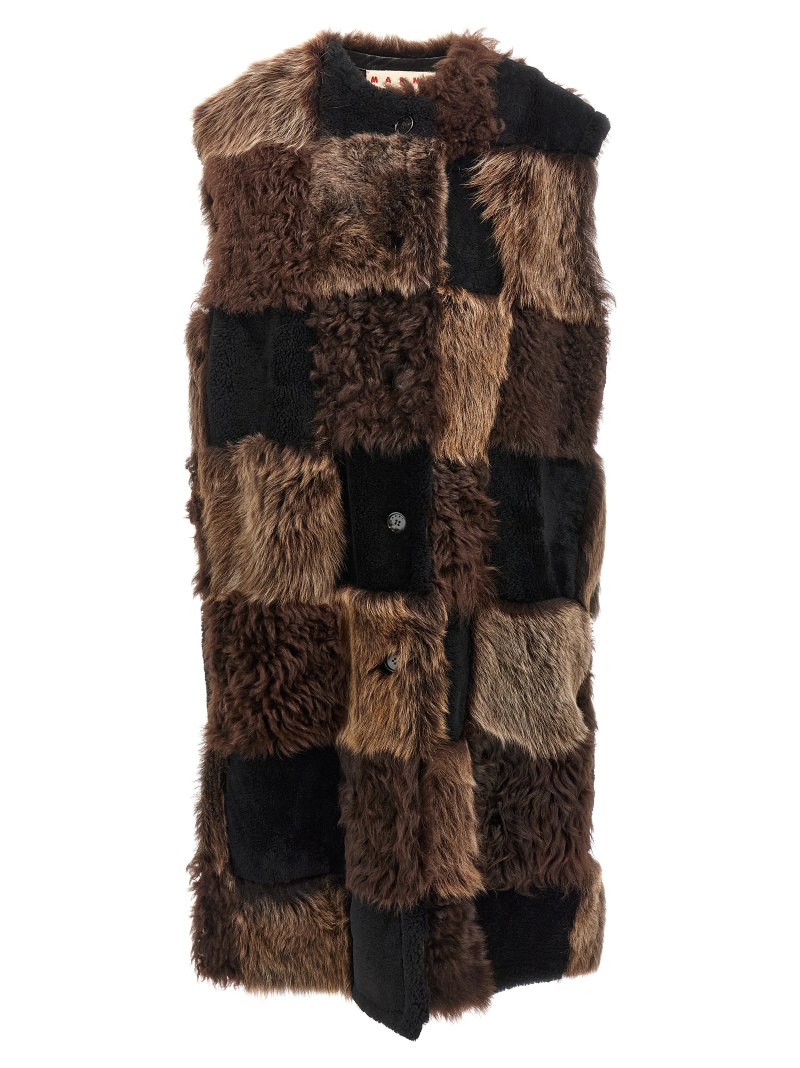 [Marni] Vest FW25 GLMX0099Q0ULM124ROM88