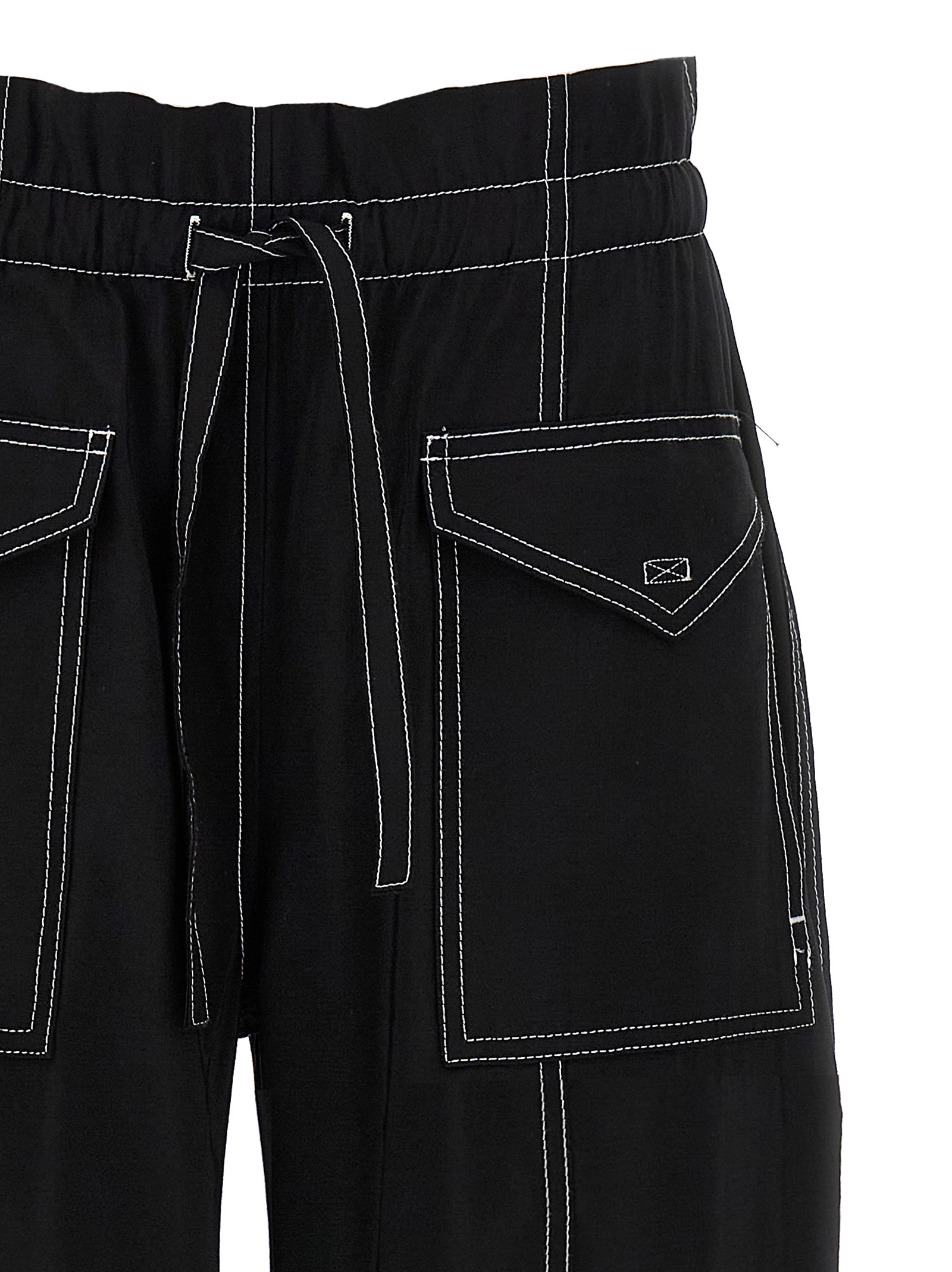 [GANNI] Trousers FW25 F8807099
