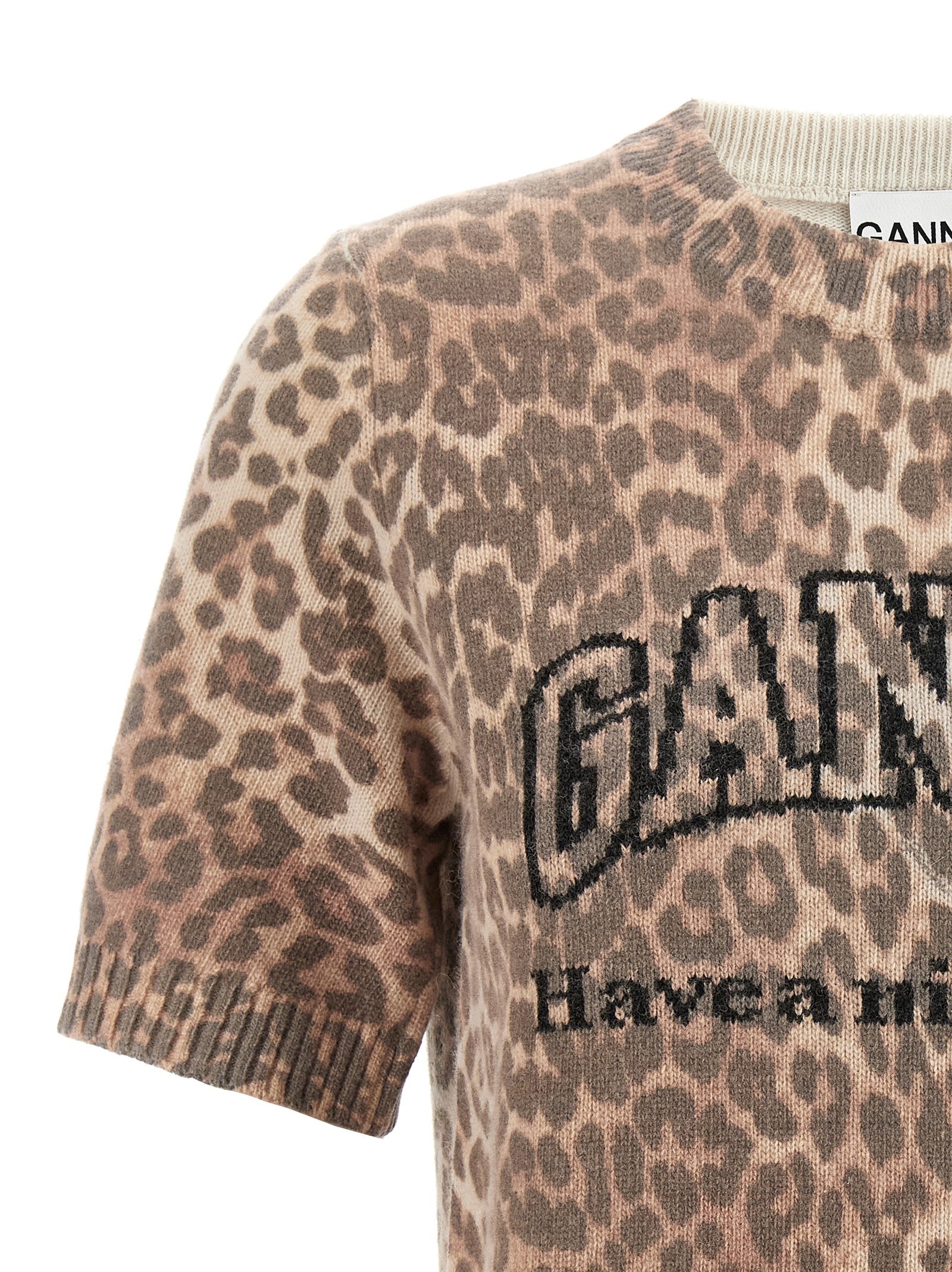 [GANNI] T-shirts Short Sleeve FW25 K2500943
