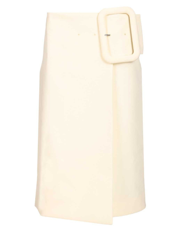 [AMI] Long skirt SS26 FSK451.WV0195136