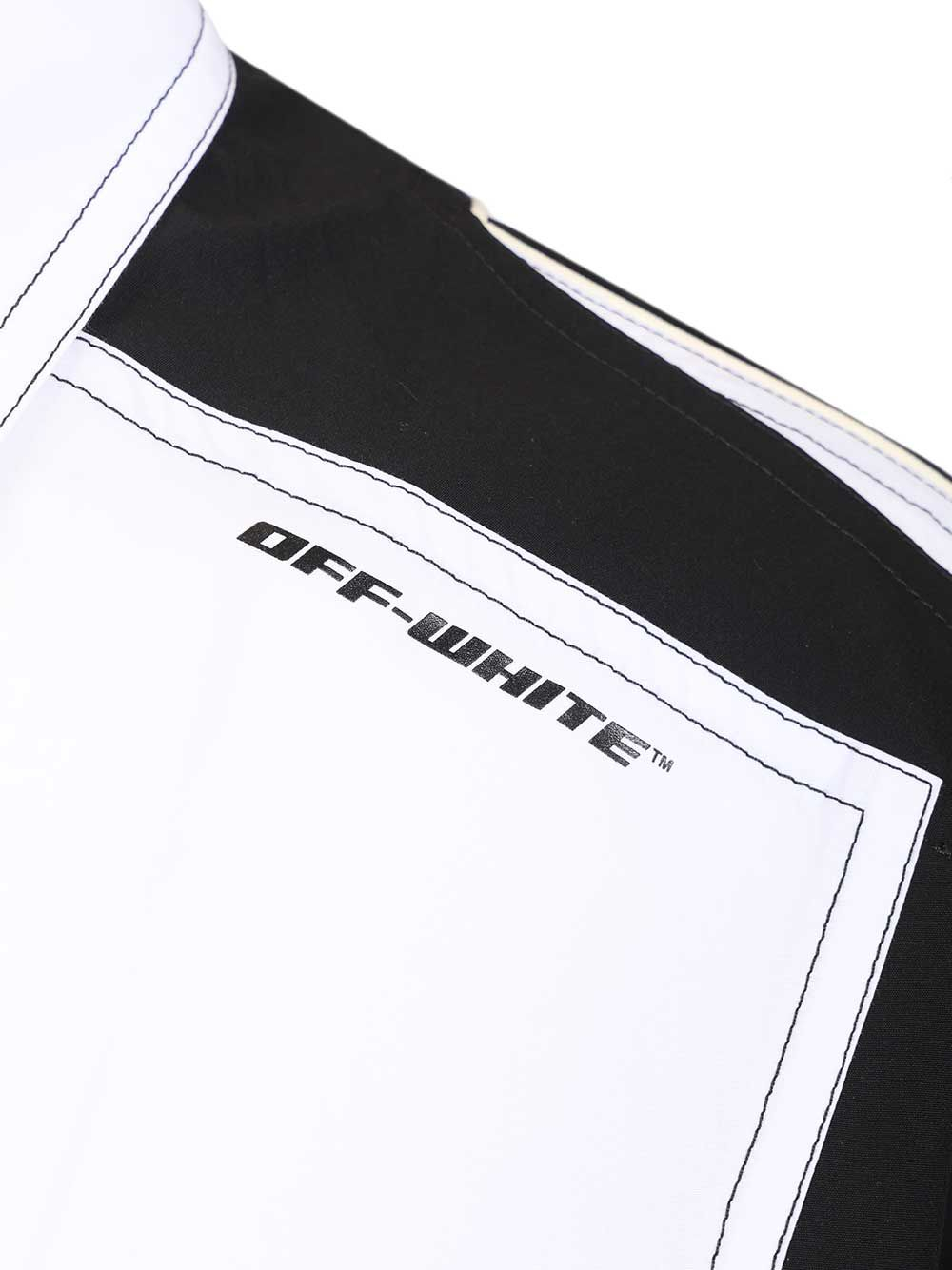[Off-White] Shirts Short Sleeve SS26 OMGG01HS26FAB0011000