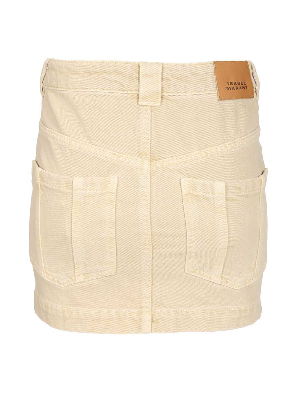 [Marant Etoile] Mini skirt SS26 26PJU0448FA-D1H02E23EC