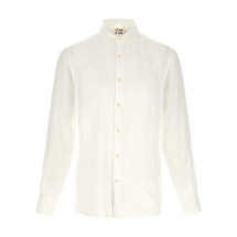[MC2 Saint Barth] Shirts Long Sleeve SS26 PAMPLONALINEN01WHITE