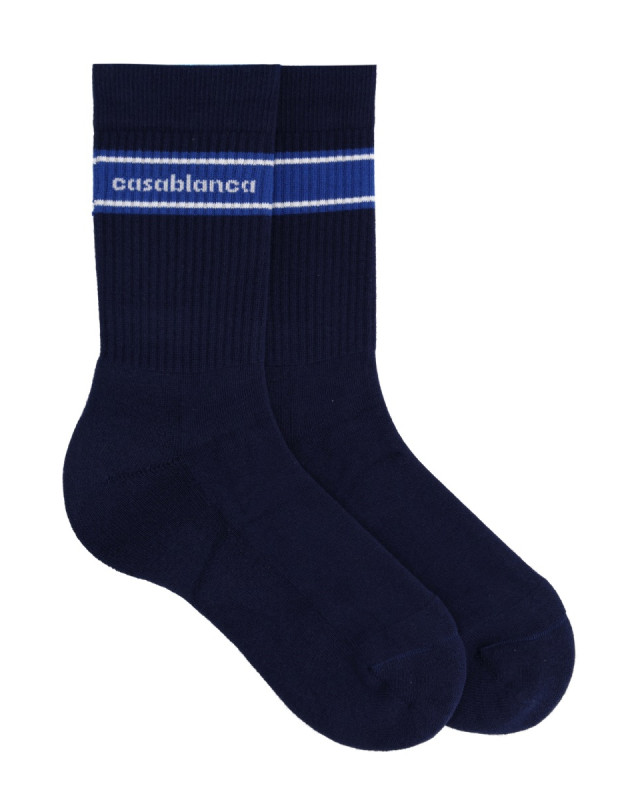 [Casablanca] Socks SS26 A-SP26-ACC-010_01BLUE