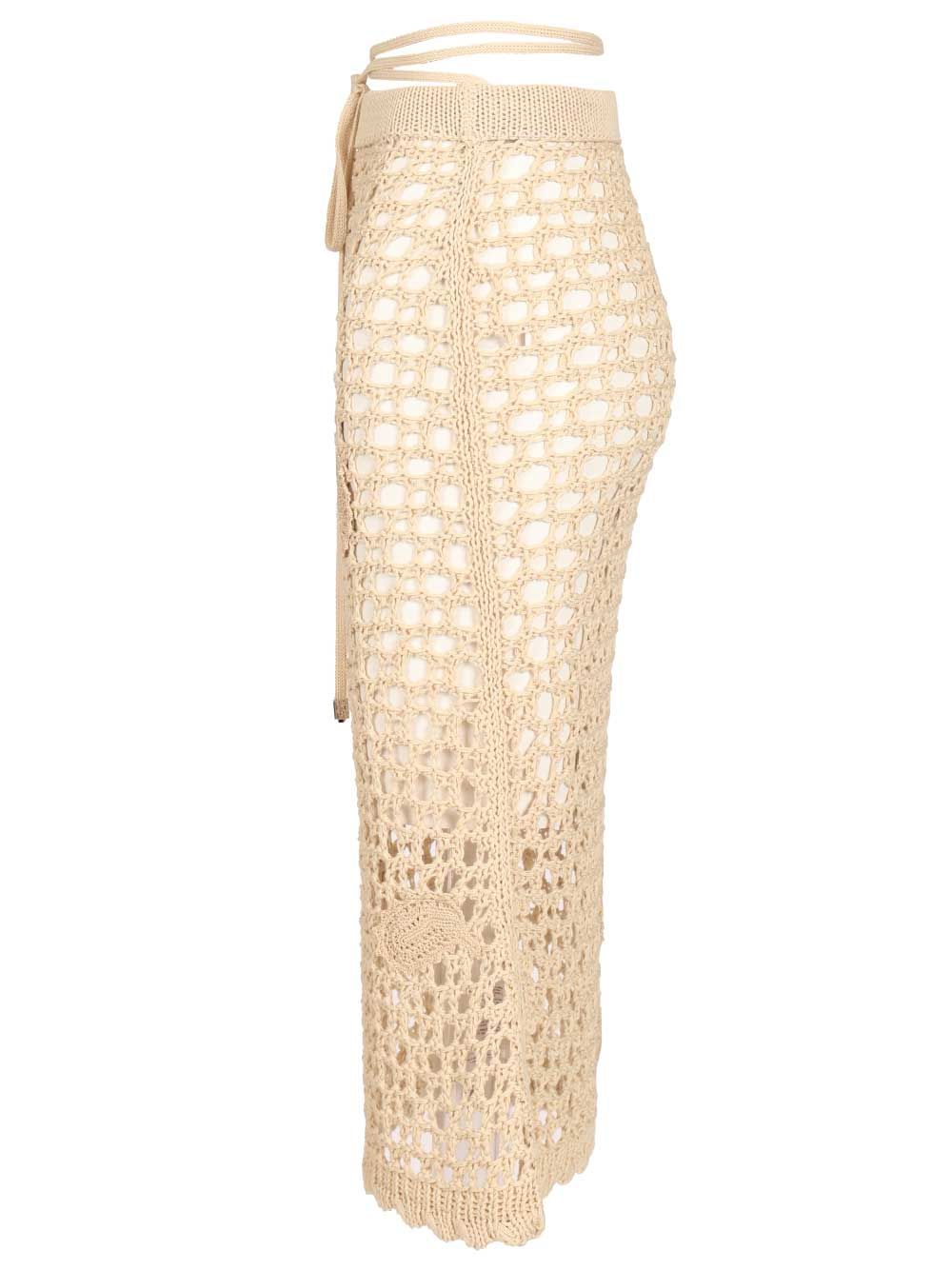 [The Attico] Long skirt CO 260WCS00297KCC006RA060
