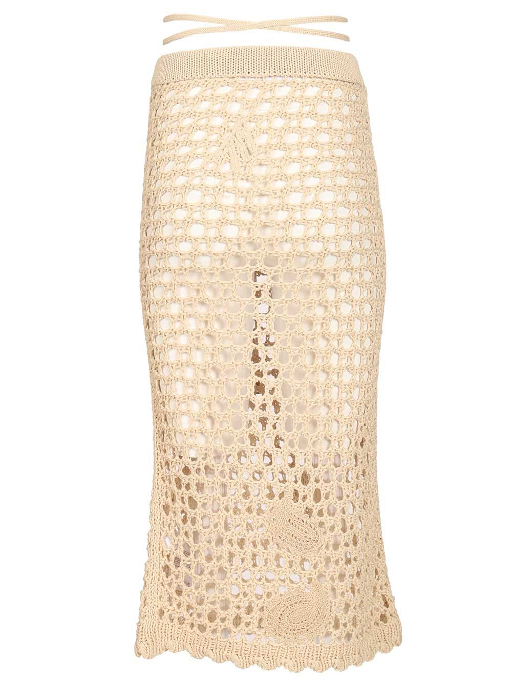 [The Attico] Long skirt CO 260WCS00297KCC006RA060