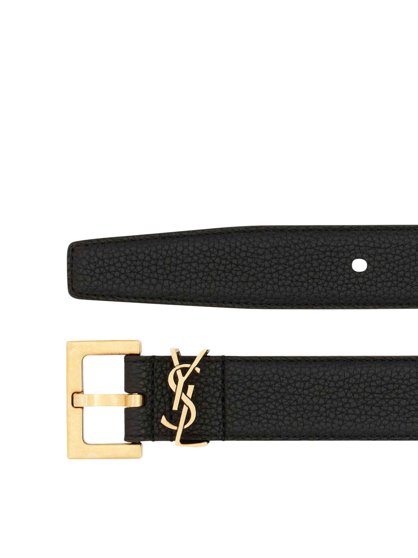 [Saint Laurent] Belt FW26 634440DTI0W1000 BLACK