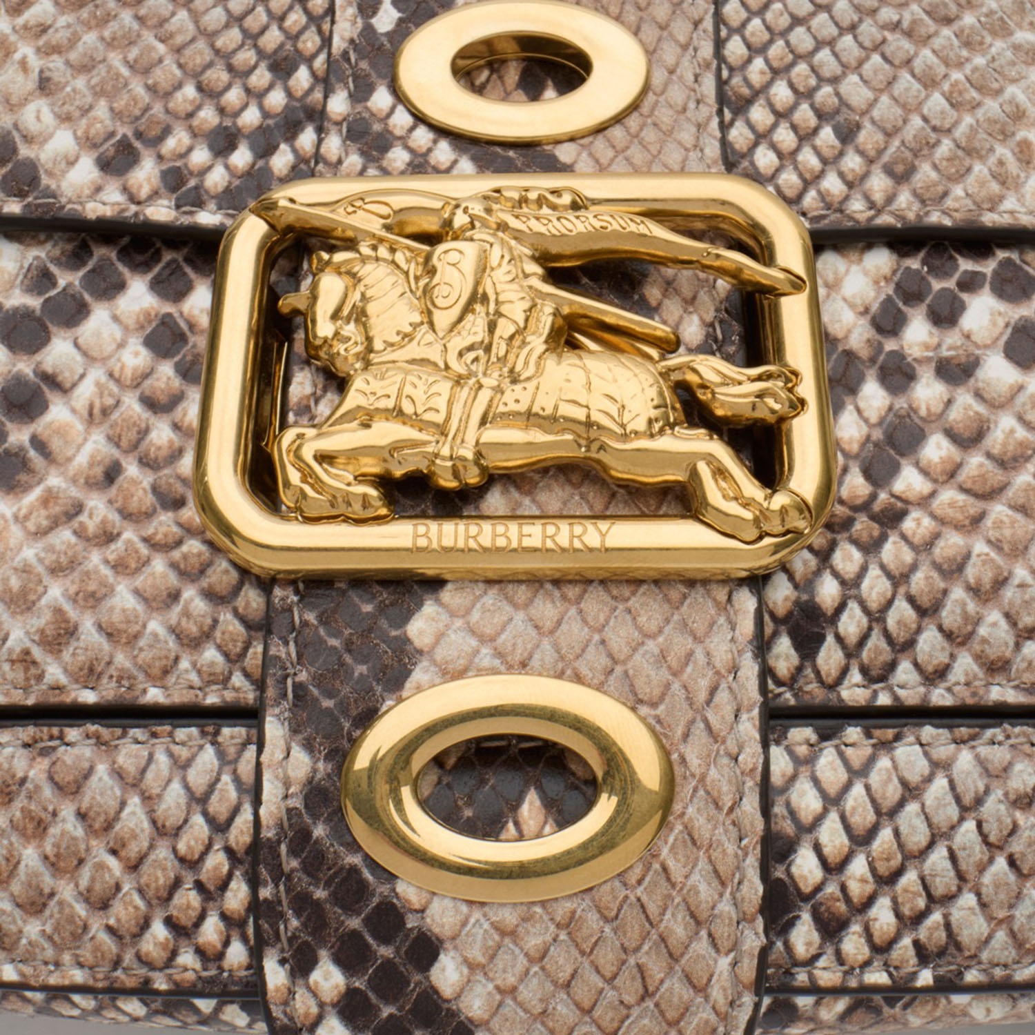 [Burberry] Shoulder bag SS26 8126347NATURALDKBROWN