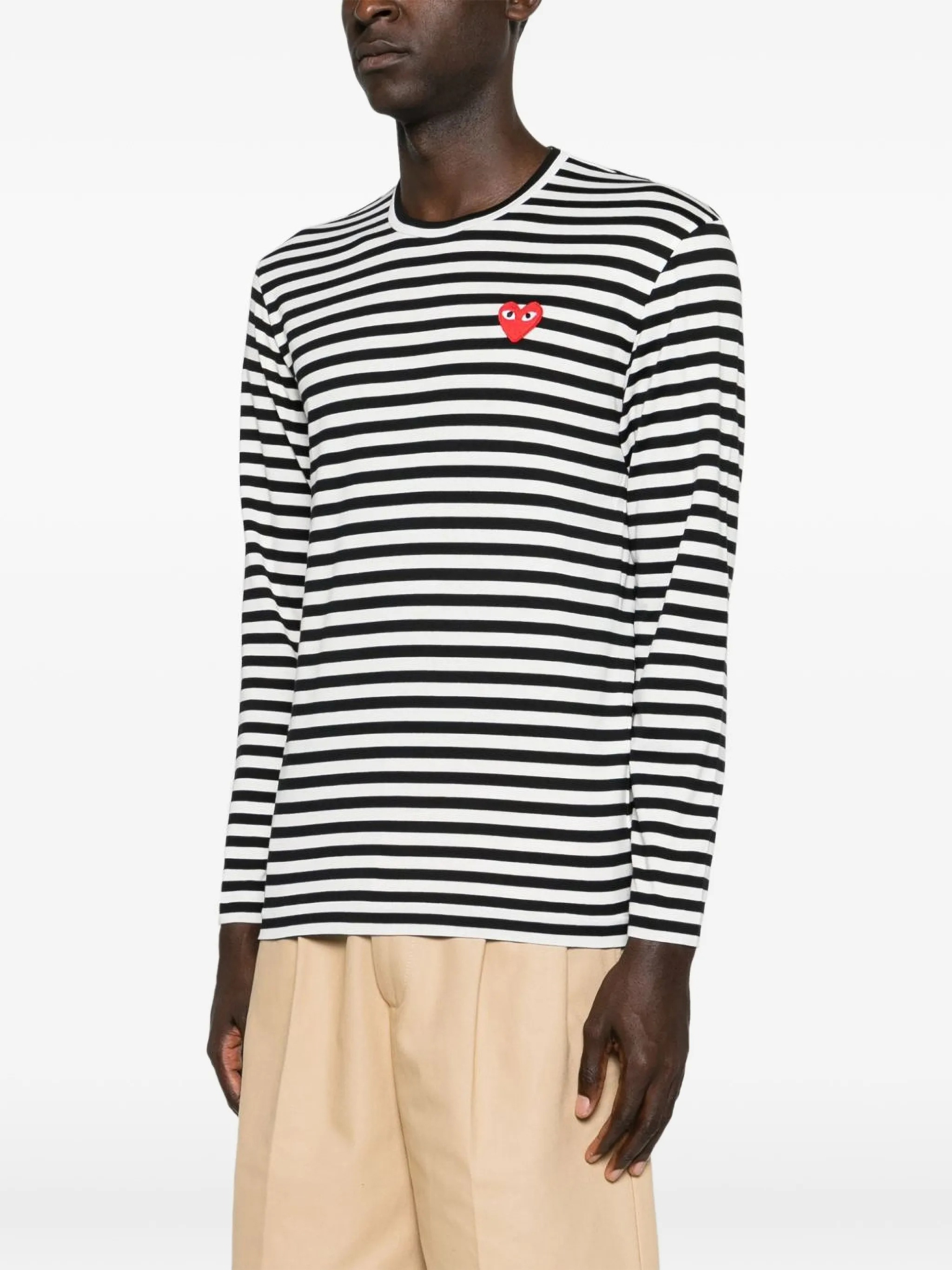 [COMME DES GARCONS PLAY] T-shirts Long Sleeve SS26 AXT164051