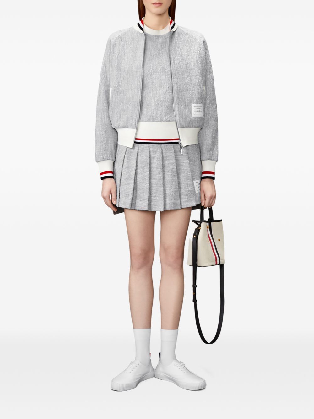 [Thom Browne] Bomber jacket FW26 FJT436AJ0194055