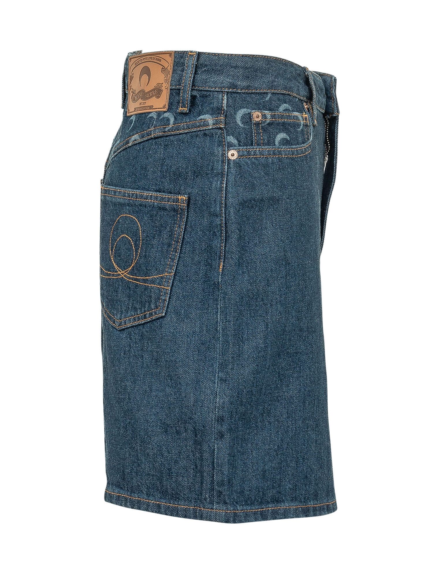 [MARINE SERRE] Shorts SS26 WSH018ARDEN0002 BL80