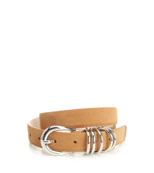 [Dehanche] Belt SS26 HOLLY-SUECARAMEL / SILVER
