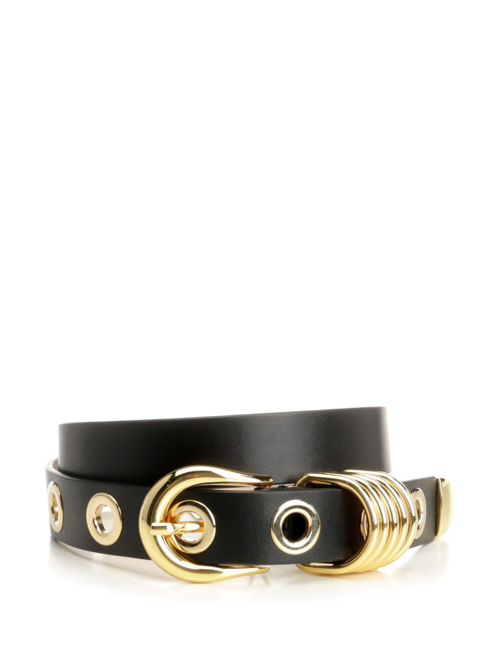 [Dehanche] Belt SS26 10RIV-GBLACK / GOLD