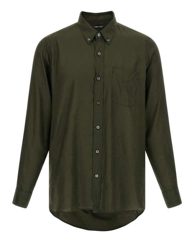 [Tom Ford] Shirts Short Sleeve SS26 HSO002FMT058GAL