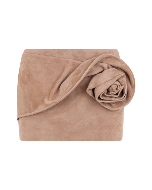 [MAGDA BUTRYM] Mini skirt SS25 313425_BEIGE