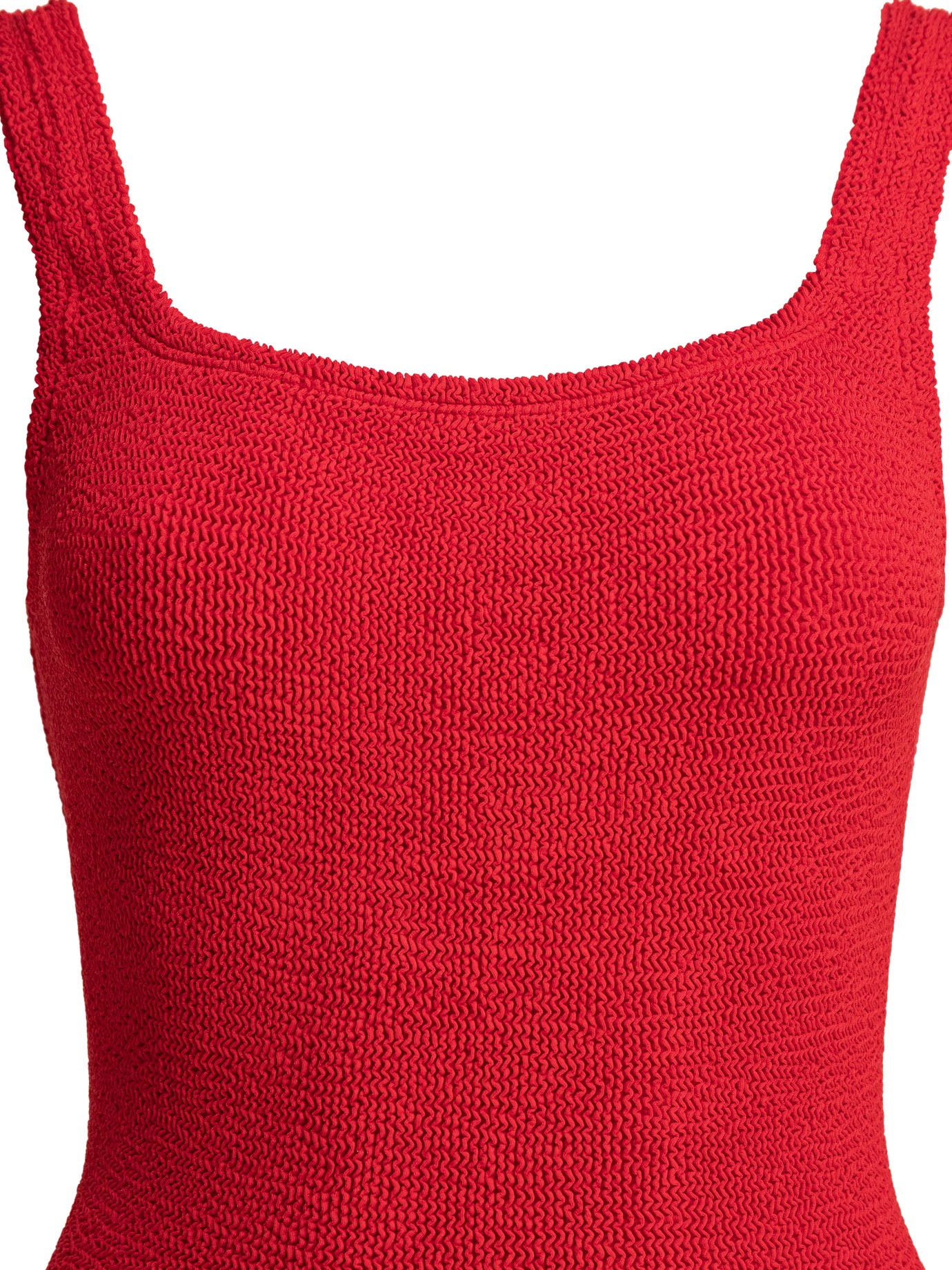 [Hunza G] Swimsuit SS26 SQUARE NECK SWIMCRINKLERED