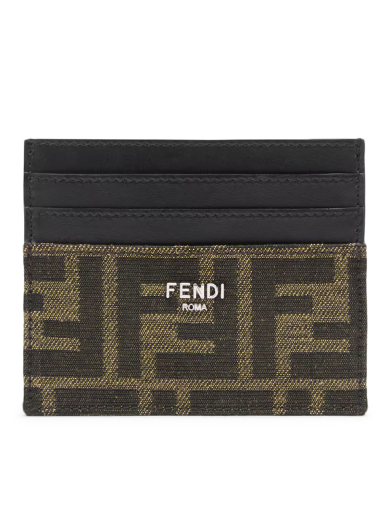 [Fendi] Cardholder FW26 7M0164ALWKF0L3T TOBACCO MORO BLACK PALL