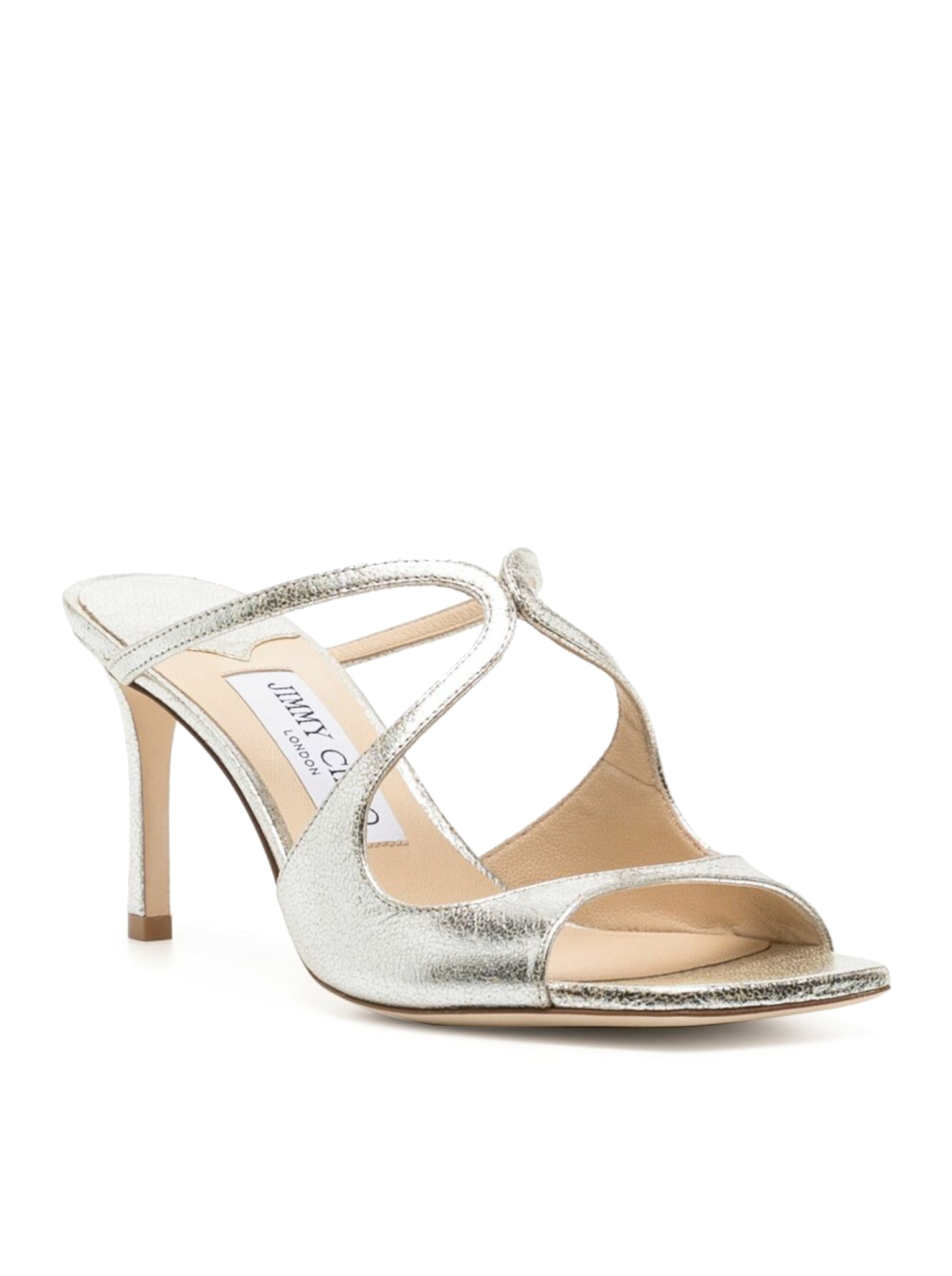[Jimmy Choo] Sandals FW26 ANISE75GLE120011 CHAMPAGNE