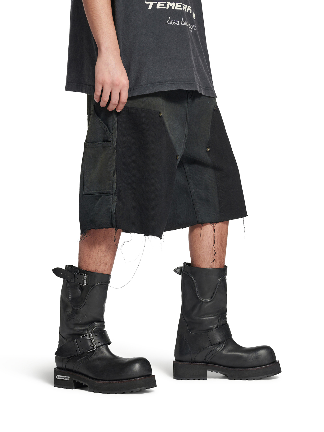 [Balenciaga] Boots FW26 833581WCAL11080 BLACK SILVER