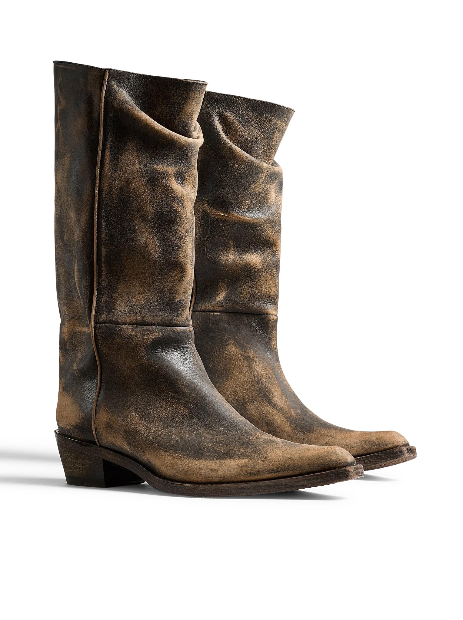 [KHAITE] Boots FW26 F1105944482 VINTAGE BLACK