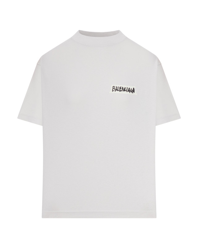 [Balenciaga] T-shirts Short Sleeve SS26 850990TTVL69012 DIRTY WHITE