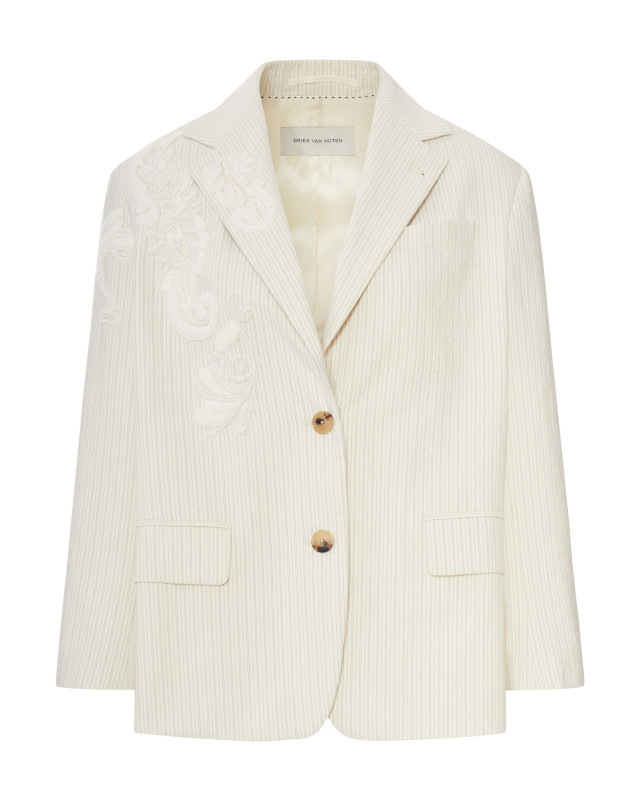 [DRIES VAN NOTEN] Blazer SS26 2610104233360005 ECRU
