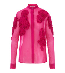 [DRIES VAN NOTEN] Shirts Long Sleeve SS26 2610107623376304 FUCHSIA