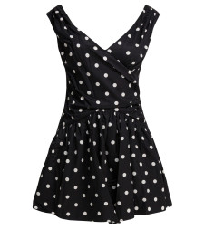 [Self-portrait] Sleeveless dress SS26 RS26-209S-BBLACK