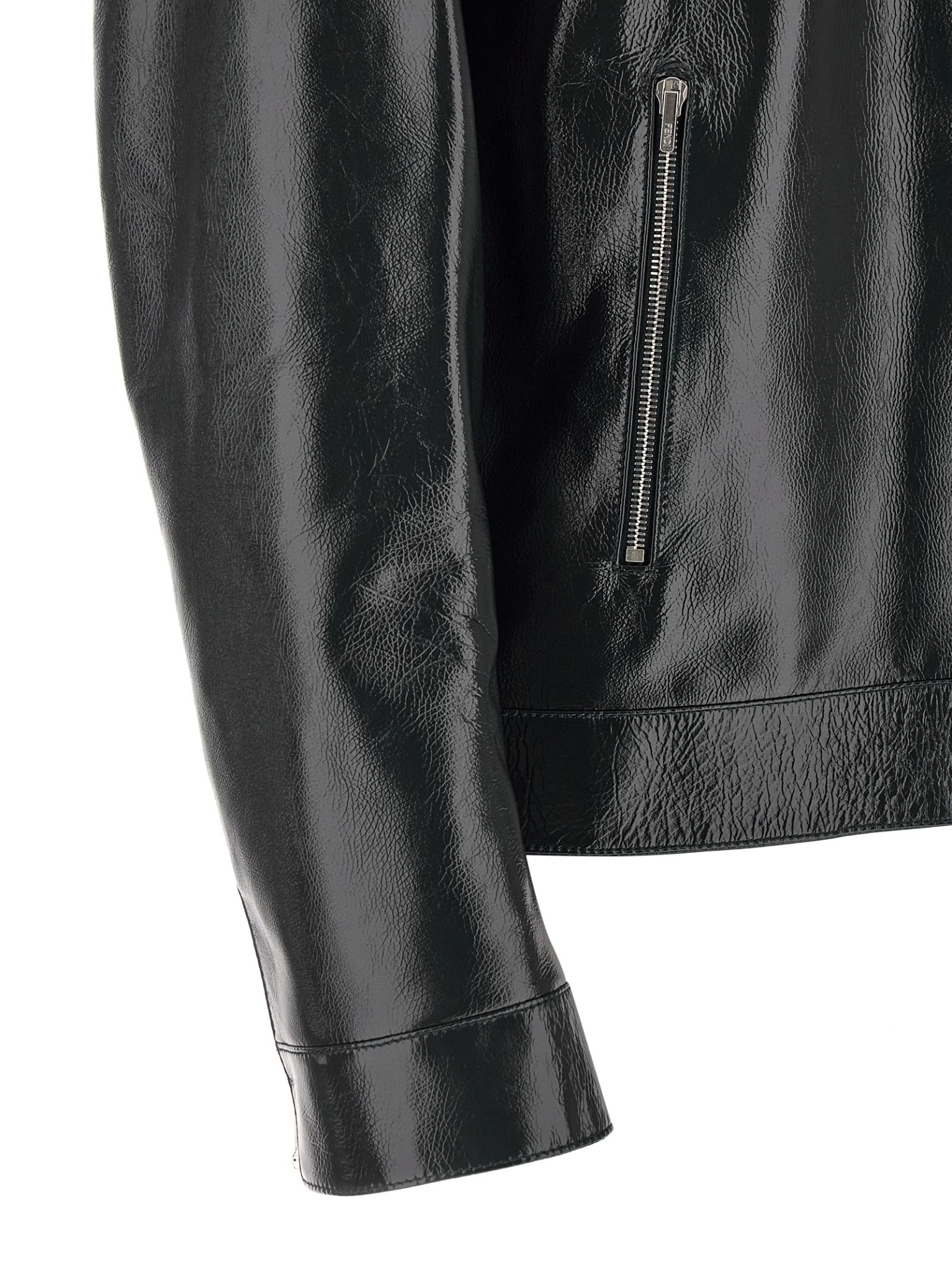 [Fendi] Leather Jacket SS26 FPJ143AVZRF0N5W