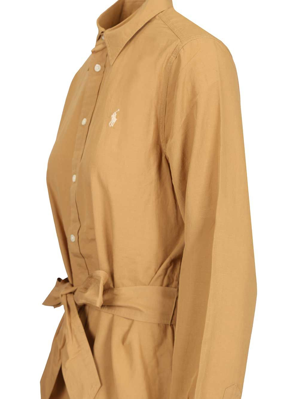 [Polo Ralph Lauren] Long sleeve dress SS26 211A96346002