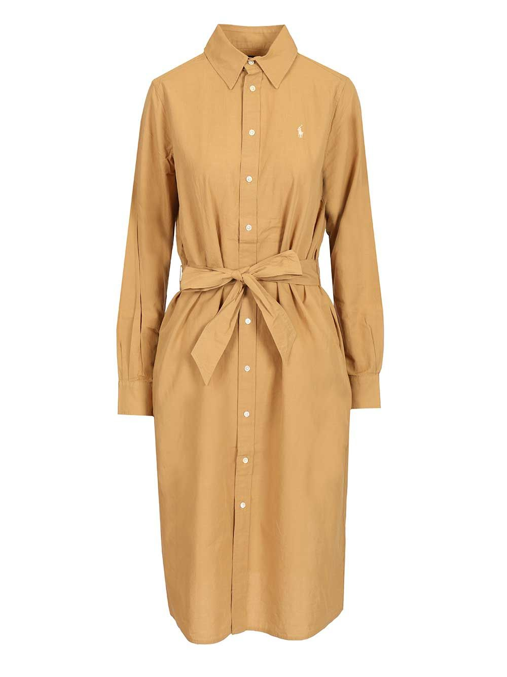 [Polo Ralph Lauren] Long sleeve dress SS26 211A96346002