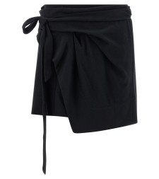 [Isabel Marant] Mini skirt SS26 JU0198FDA1N41I01BK