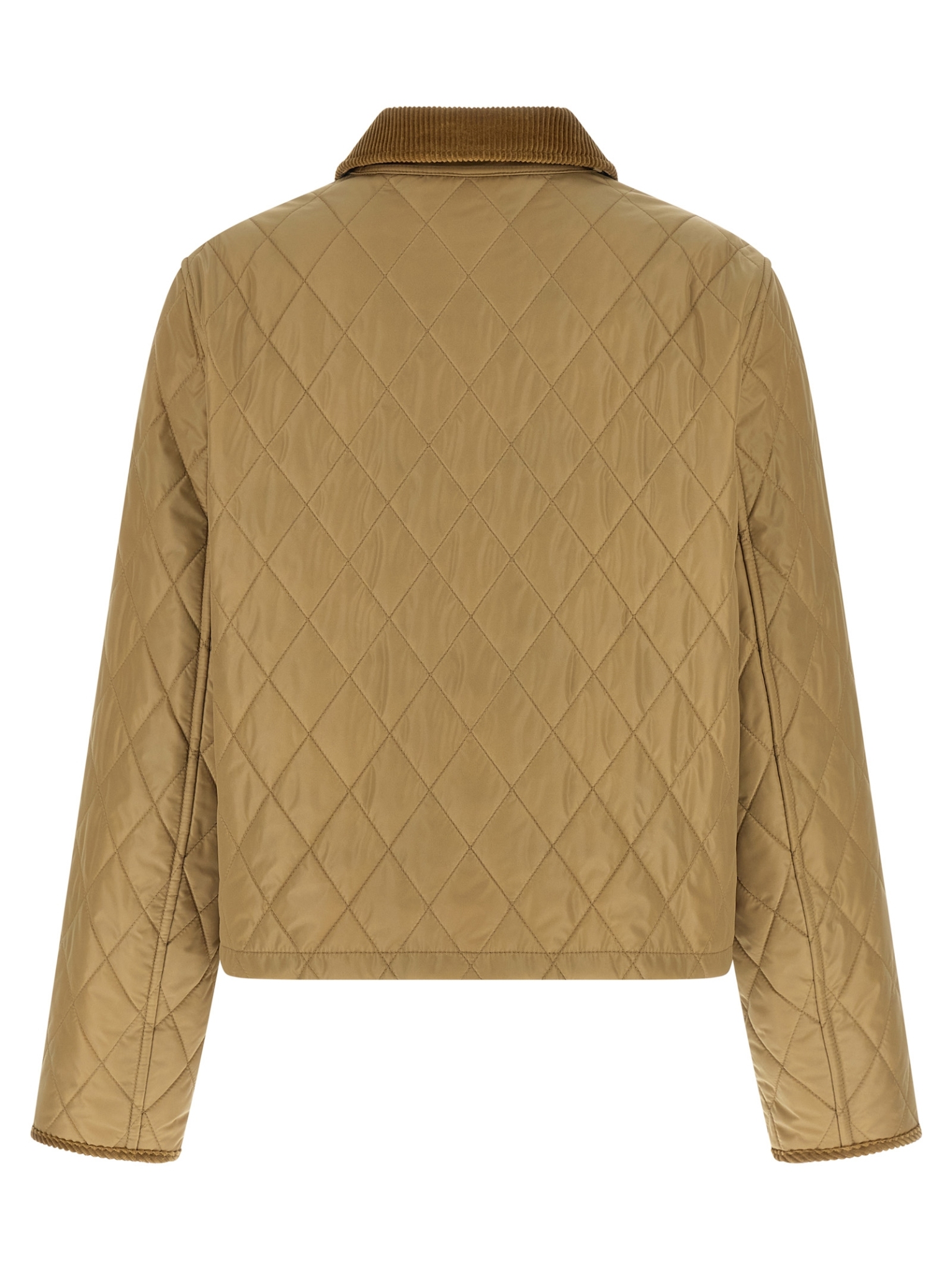 [Burberry] Down jacket SS26 8107466FLAXSANDIPCHECK