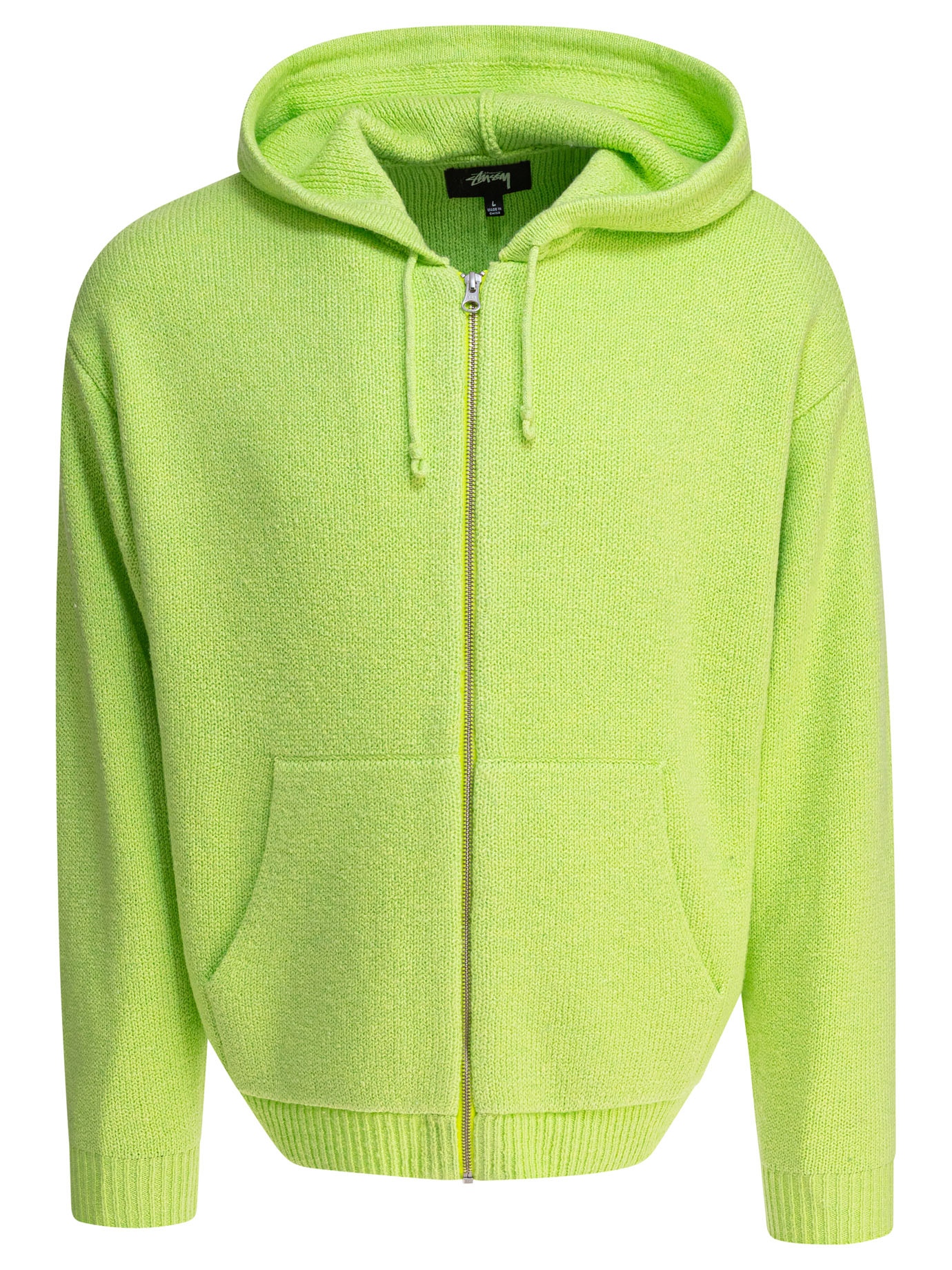 [Stussy] Cardigan FW25 1172610319 FADED LIME