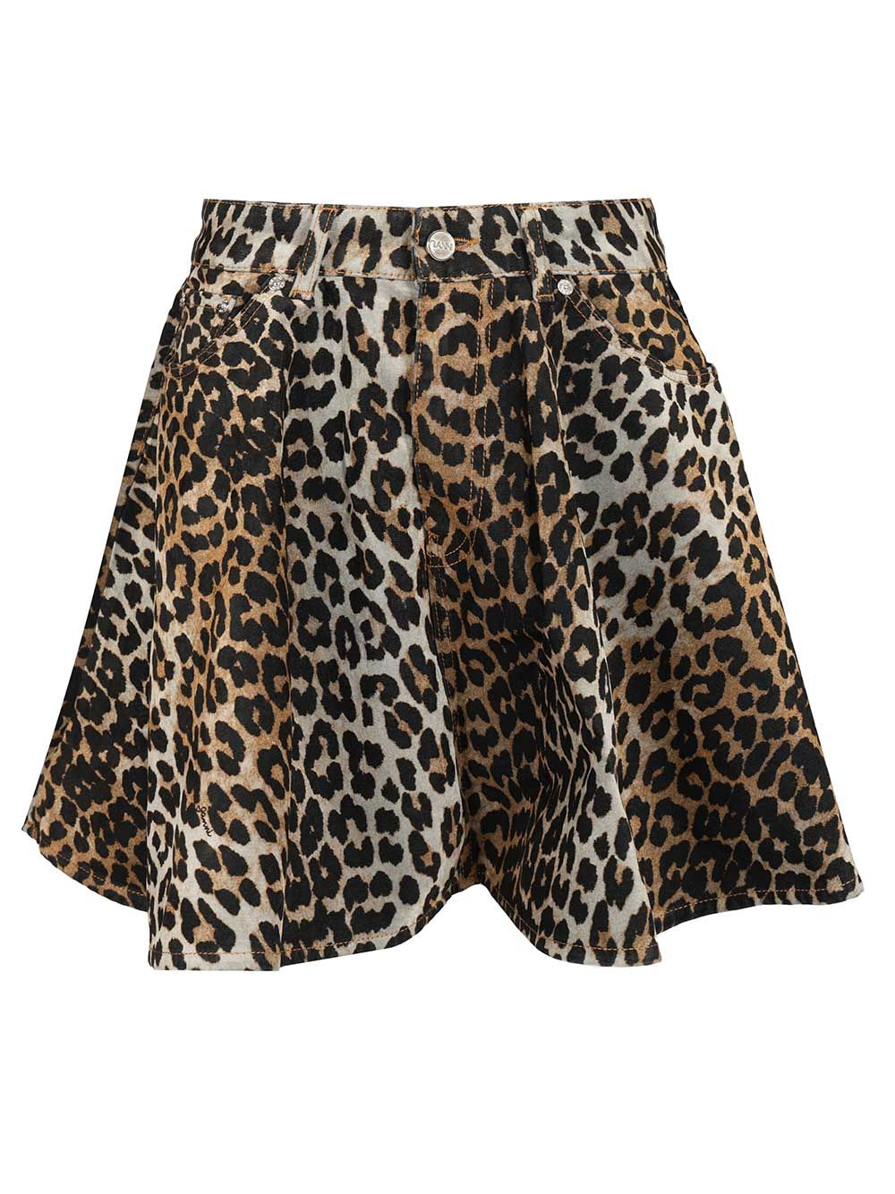 [GANNI] Mini skirt SS26 A1090084859