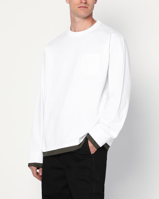 [Sacai] T-shirts Long Sleeve FW25 25-03795MCO