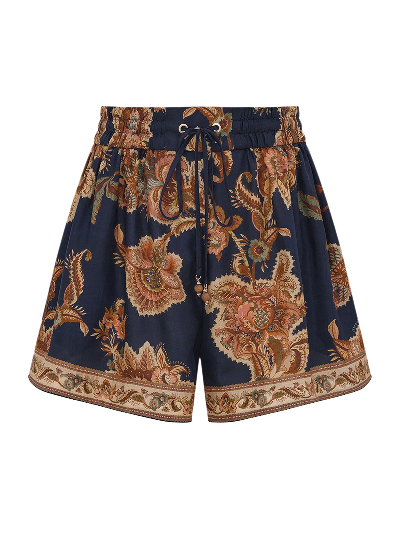 [Zimmermann] Shorts FW26 3497ASS261NJCO NAVY JACOBEAN