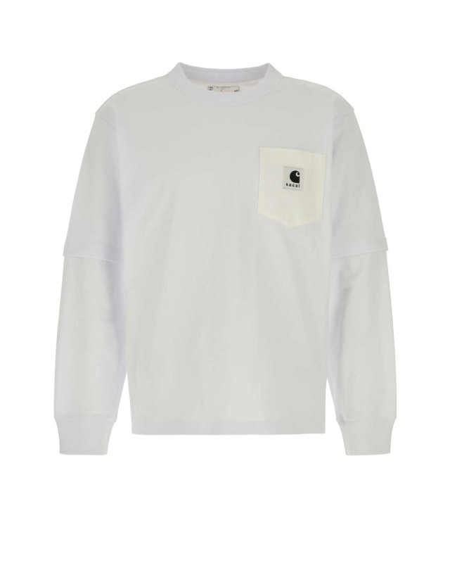 [Sacai] T-shirts Long Sleeve FW25 2500994S 101