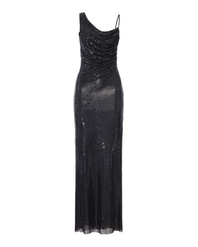 [Self-portrait] Sleeveless dress FW26 PF26041XBBLACK