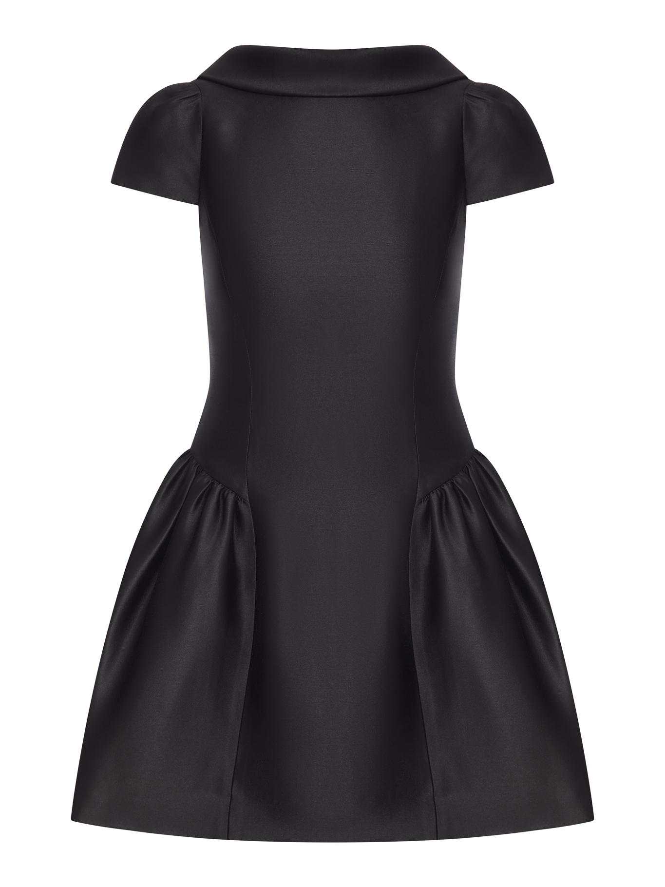 [Self-portrait] Short sleeve dress FW26 PF26097SBBLACK