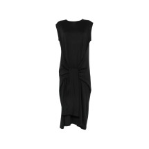 [TOTEME] Sleeveless dress FW26 263-WRD0347 FB0669-001 BLACK