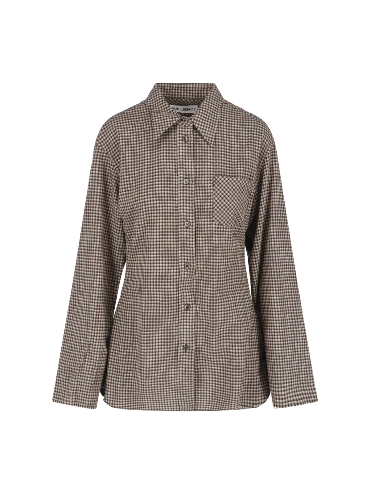 [Our Legacy] Shirts Long Sleeve FW25 W4252DEENDINO FLANNEL CHECK