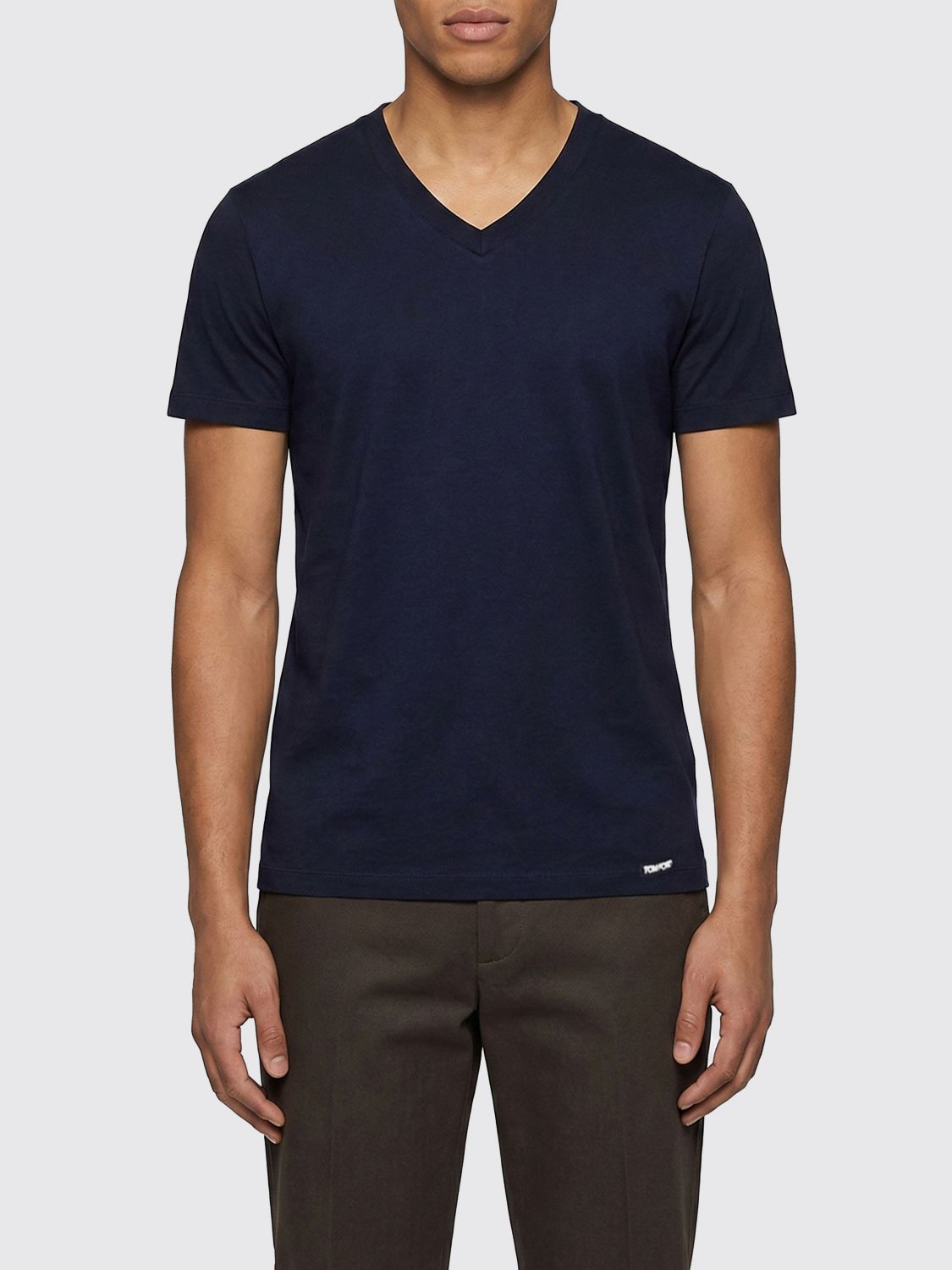 [Tom Ford] T-shirts Short Sleeve SS26 T4M091040 412