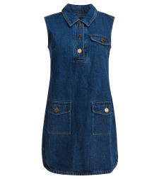 [Self-portrait] Sleeveless dress SS26 PF25-803S-BLBLUE
