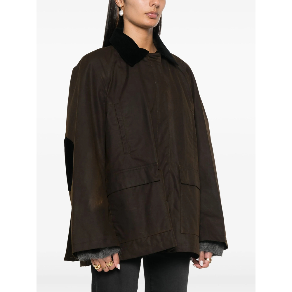 [TOTEME] Jacket FW26 244-WRO4722 FB0320-213 BARK