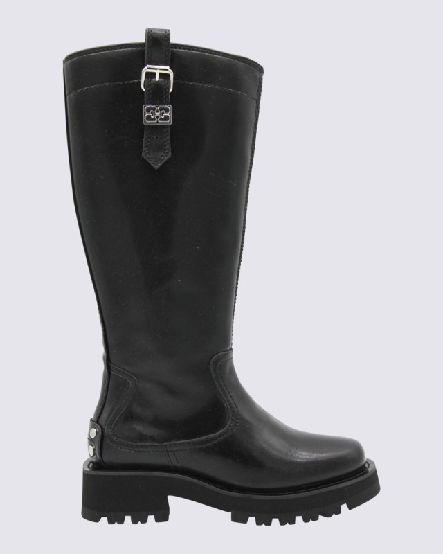 [GANNI] Long Boots FW25 S3022099