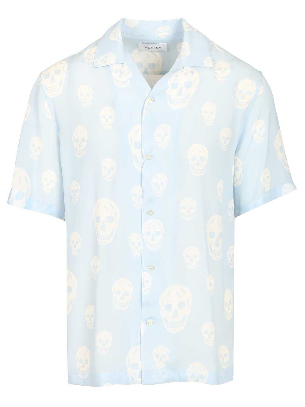 [McQueen] Shirts Short Sleeve SS26 847304QRACU4602